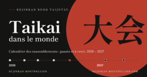 Lire la suite à propos de l’article Calendrier des Taikai Bujinkan 2026 et 2027 : le tour du monde du Budō Taijutsu